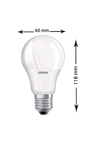 Osram 10W 75W E27 Led Ampul 6500K Beyaz 4 Adet