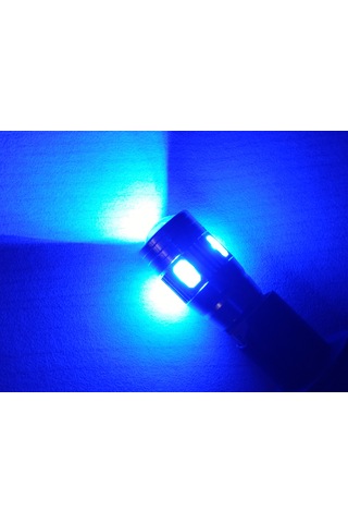 T10 Dipsiz Led Ampul 4adet Metal Canbus Mavi 12v T10 Park, Sinyal, Plaka Ampulu