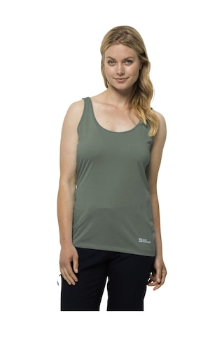 Jack Wolfskın Jack Wolfskin Kadın Tank Top Pack Go Haki 4151 Çok Renkli