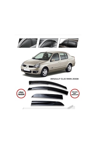 Renault Clio 2 Sedan Cam Rüzgarlığı
