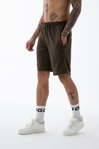 Erkek Kahverengi Yüksek Kalite Relax-fit Rahat Kesim %100 Pamuk Bağcıklı Siyah Düz Basic Şort Kahverengi