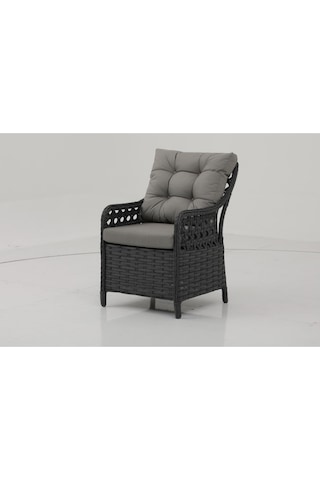 Denart Garden Derin Duble Rattan Takim Antrasit
