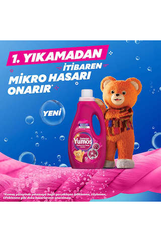 Yumoş 1500 Ml Renkliler Sıvı Bakım Deterjanı X1 Diğer