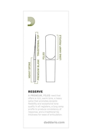 Reserve Dkr0520 Tenor Saksafon Kamışı No. 2.0 (5li Kutu)