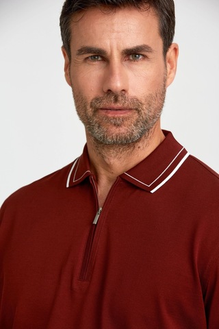 Bisse Polo Yaka T-shirt Bakır Ts24y24103 D63 Bakır