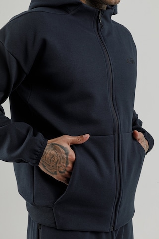 Airlife Clubby Ir Zone Tam Boy Fermuarlı Erkek Kapüşonlu Sweatshirt Lacivert