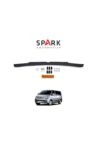 Volkswagen Transporter T5 2003-2009 Yıl Aralığı Uyumlu Kaput Rüzgarlığı 4mm