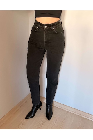 Siyah Dlv Mom Jean Siyah
