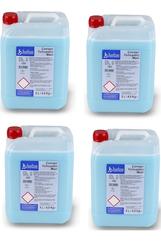 Birka Mavi Çamaşır Yumuşatıcısı 4 x 5 L
