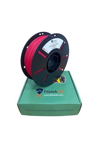 Kırmızı Tough Pla+ Filament, 1 Kg, Ams Uyumludur, 1.75 Mm