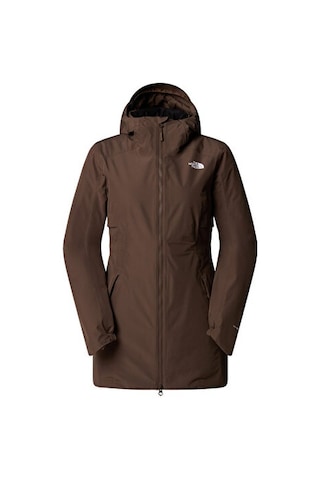 The North Face W Hikesteller Insulated Parka Kadın Outdoor Parka Nf0a8dyw1oı1 Kahverengi Kahverengi