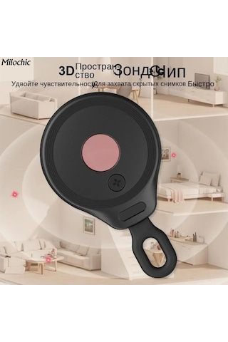 Fortunelane Otel Gizli Kameraları Tespit Eden Siyah Akıllı Dedektör - Kızılötesi Teknolojiyle Gizliliği Koru