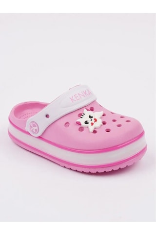 Kenka Jibbitz'li Parlayan Kroksite 149205585 Pembe