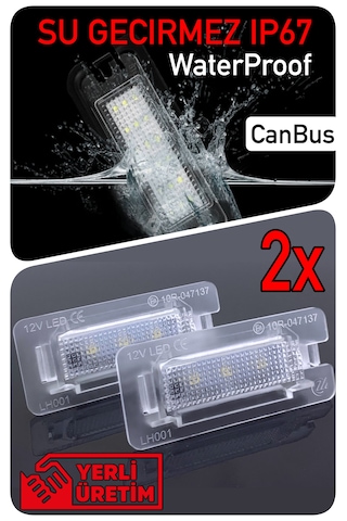 Bmw 5 Serisi E39 E60 E61 1995-2010 Canbus Led Plaka Aydınlatma Ledi Lambası