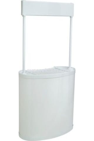 Oval Tanıtım Standı, Plastik Stant