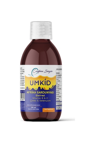 Canfeza Sezgin Umkid Afrika Sardunyası Eki Vitamin B & C Çinko & Selenyum 100 ML