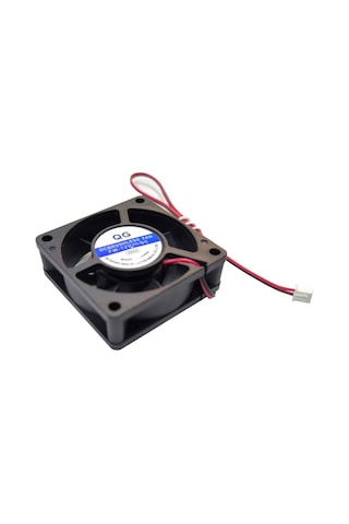 12v 2 Pinli Fan 6cmx6cmx2cm 6cm 12v Soğutucu Fan