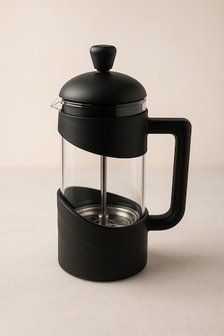 Prag - French Press Siyah 350ml Siyah