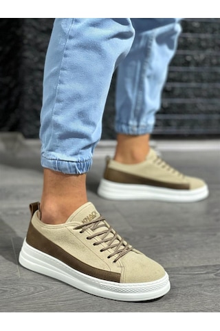 Knack Sneakers Ayakkabı 010 Vizon Süet Vizon