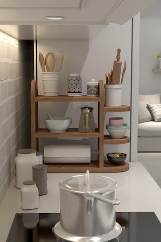 Tv Sehpası Tv Ünitesi Beyaz Gümüş 160 Cm Linya 5043 Çok Renkli