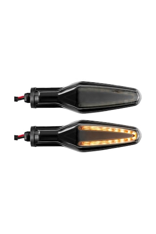 Jeehugo Bmw R1250gs/adv, S1000r, S1000xr Vb. Modeller İçin 18 Led'li Su Geçirmez, Yüksek Parlaklıklu Moto Sinyal Lambası - Şeffaf Kasa, Kolay Kurulum