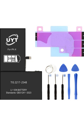 Apple Uyumlu iPhone X  3100 mAh Süper Batarya