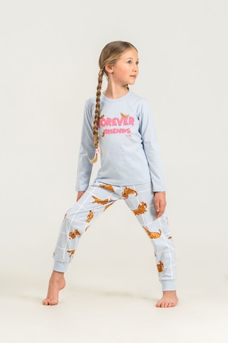 Rolypoly Kız Çocuk Forever Friends Mavi Uzun Kol Pijama Takım Rp3907-c-v2 Rp3907-c-v2