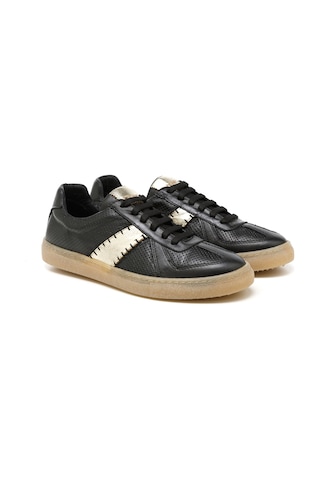 Sneaker Günlük Kadın Mar-25y-192-5100 John May Siyah-altın Siyah
