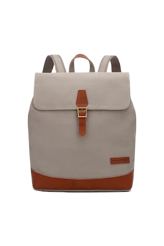 Kanvas Kumaş Kadın Sırt Çantası Smart Bags 1329 Gri