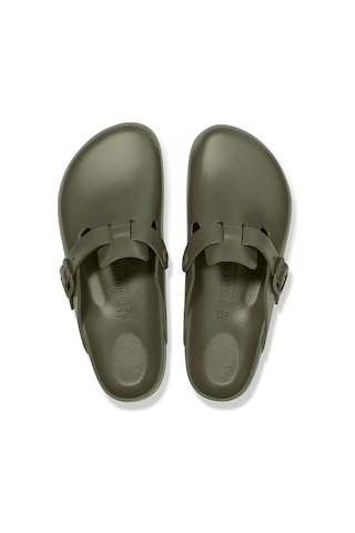 Birkenstock Boston Eva Önü Kapali Haki Erkek Terlik Haki