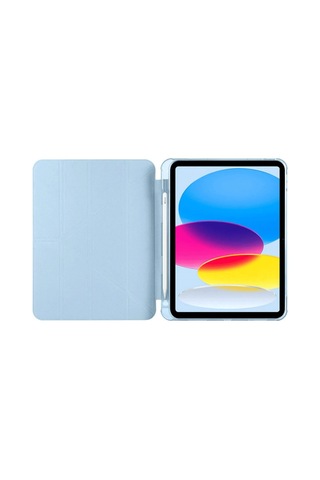 Cisteen Apple iPad Uyumlu A16 2025 10.9 11.nesil Kılıf Kalemlikli Standlı Sağlamtablet Kılıfı Kapaklı Kılıf