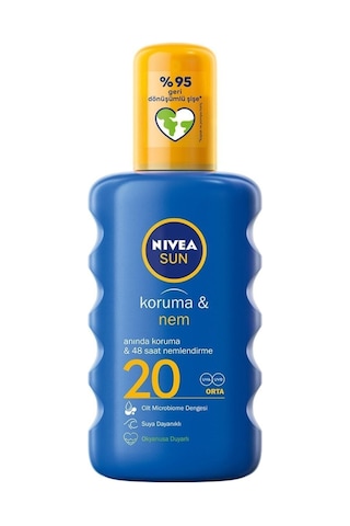 Spf 20 Bronzlaştırıcı Güneş Yağı - Spf20