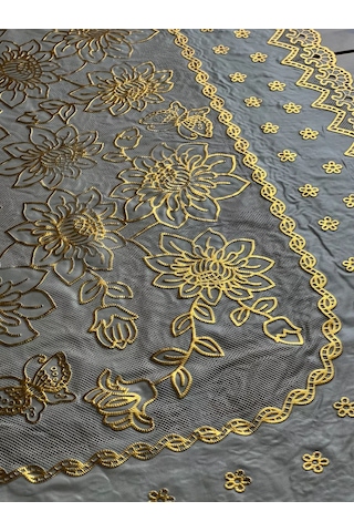 Best Price 34 Dikdörtgen Masa Örtüsü 208266843 Altın Rengi