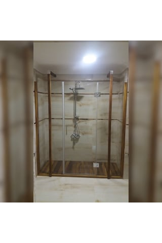 Iroko Ağaç Duş Izgarası Ahşap Duş Izgarası Kare Dikdörtgen Tik Kahverengi