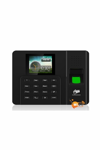 Wifi Kablosuz Parmak İzi okuyucu-kartlı Giriş Çıkış Personel Takip Cihazı