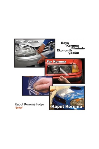 Guard Kaput Koruma Folyo 152 Cm X 15 Mt Şeffaf 3 Katman - 240 Micron/9,5 Mil