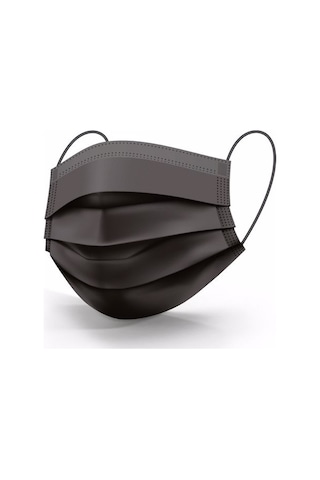 Ece Full Ultrasonik Meltblownlu Maske 50'li Siyah