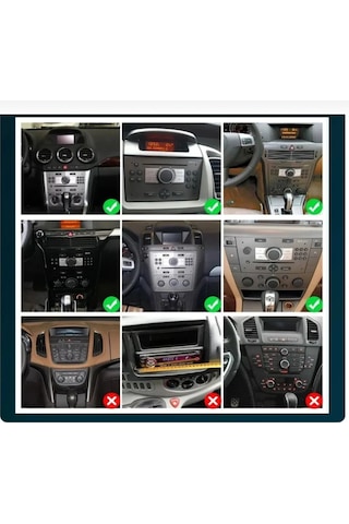 Opel Corsa Astra H Vectra Zafira 2gb Ram 32gb Hafıza Oem Anroid Multimedya