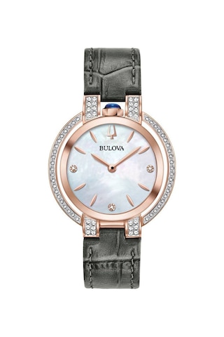 Bulova Kadın Kol Saati 98r268 Bordo