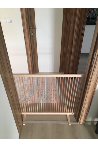 Sık Aralıklı Ahşap Köpek Çiti (Yükseklik 70 cm.)