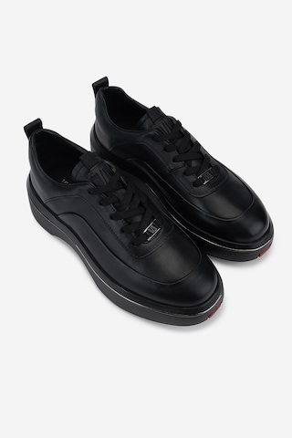 Valmenti Erkek Hakiki Deri Siyah Sneakers & Spor Ayakkabı 381 23347 Erk Ayk Y26 Sıyah Dr