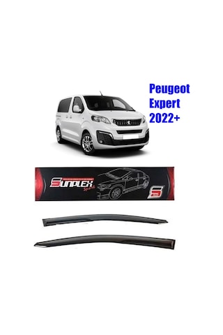 Peugeot Expert Mugen Cam Rüzgarlığı 2022 Sonrası 2'li Sunplex