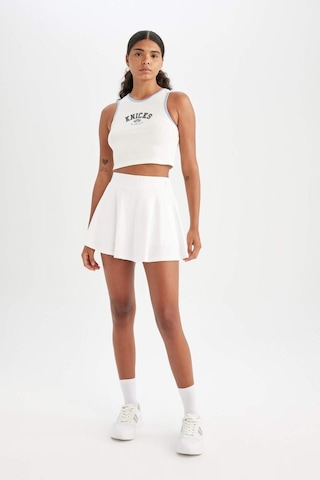 DeFactoFit NBA New York Knicks Cropped Fit Bisiklet Yaka Ribana Atlet C6316AX24HSER105