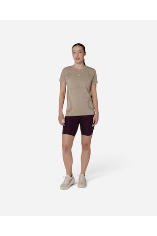 Asics Road Seamless Ss Top Kadın Kahverengi Kısa Kollu Tshirt 2012d292-200