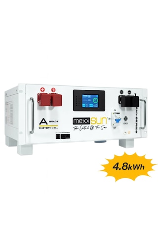 Mexxsun 48 Volt-100ah 4.8kwh Lifepo4 Kaset/rack Tipi Lityum Akü