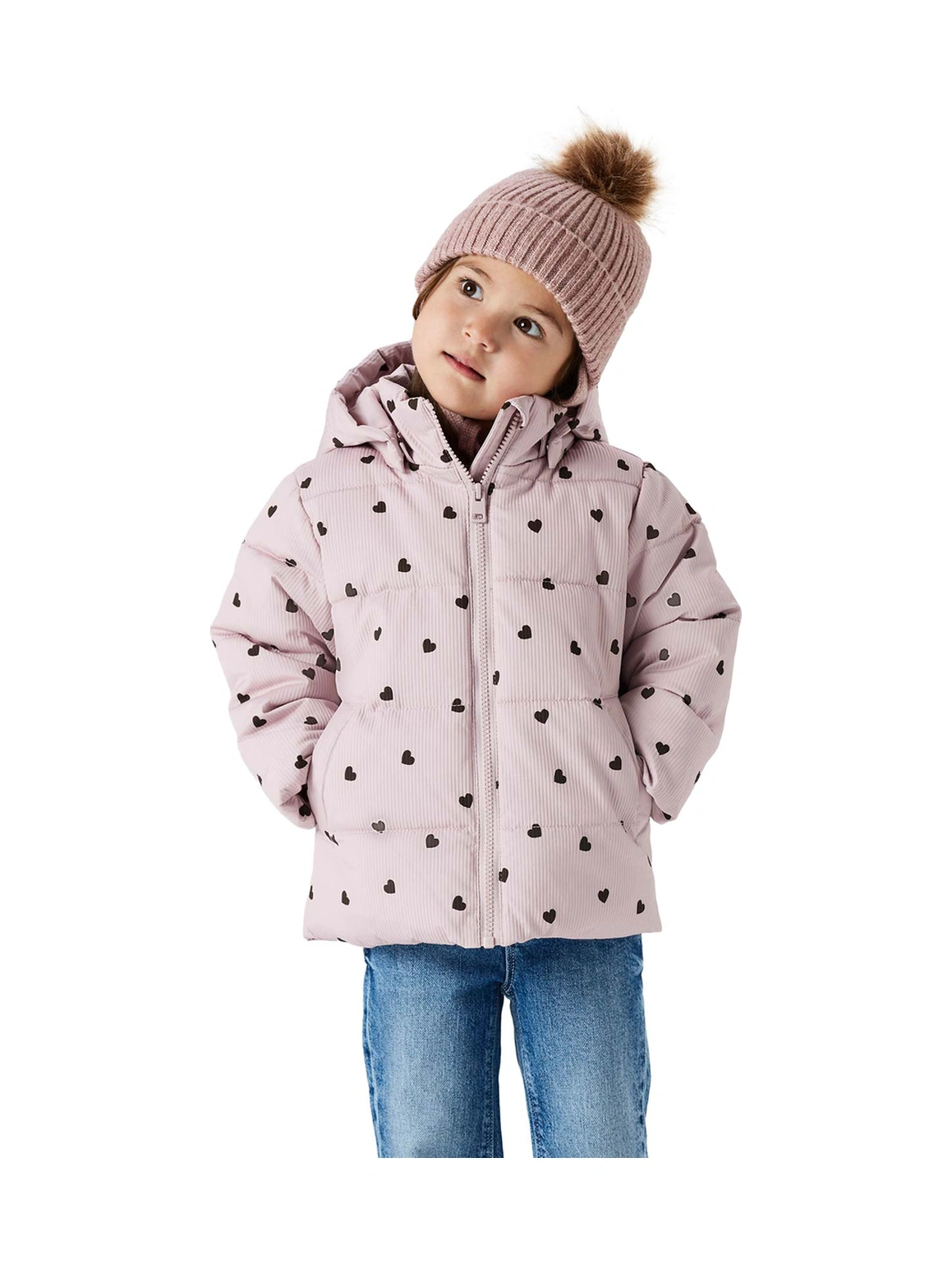 Name It Nmfmonday Puffer Jacket Mor Kız Çocuk Mont 000000000102408577 Mor