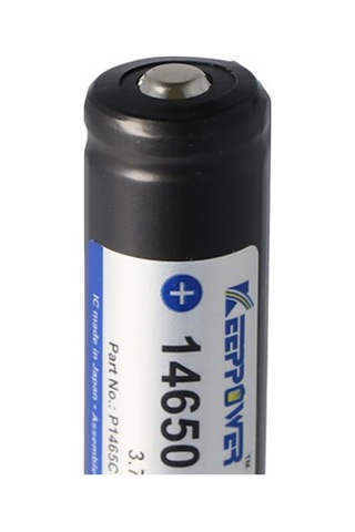 Keeppower 14650 1100Mah. 3.6V 3.7V Li Ion Pil Pcb Korumalı. Boy
