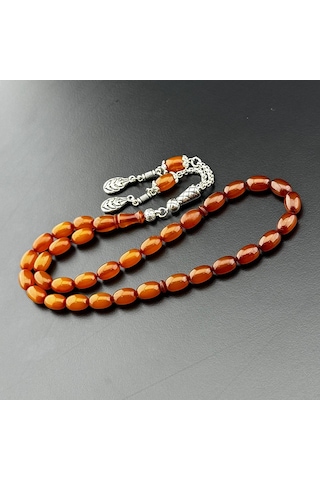 Alman Sıkma Kehribar Tesbih Hcz-model Cvdwuy Turuncu