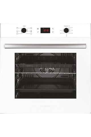 Alveus Platinum ALV MFA 627 - ALV GLS 640 - ALV MOD 3000 Beyaz Ankastre Set