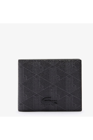 Lacoste Erkek Siyah Cüzdan Nh3697lx.h45 Gri